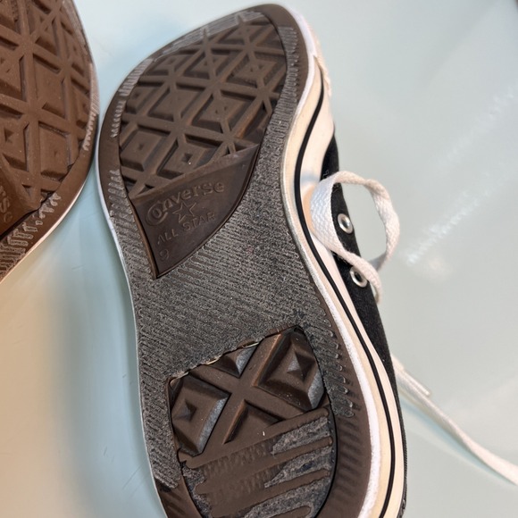 Converse Chuck Taylor All Star Black Low Top Canvas Sneakers Men's Size 9 - Picture 11 of 13